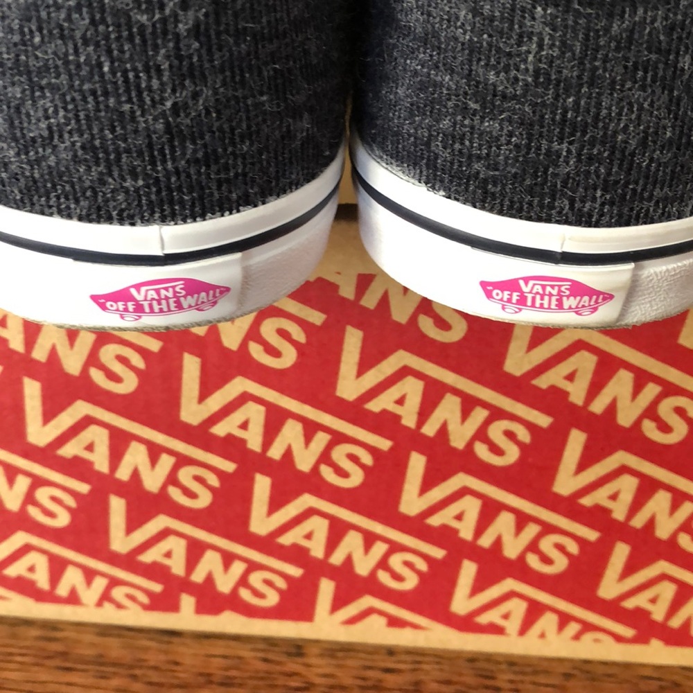 Vans: Atwood Low Heather Jersey blue sneakers 7.5 - Picture 6 of 7